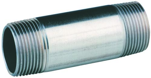 Mamelon fileté Inox à visser MM1 - Lg 60 mm